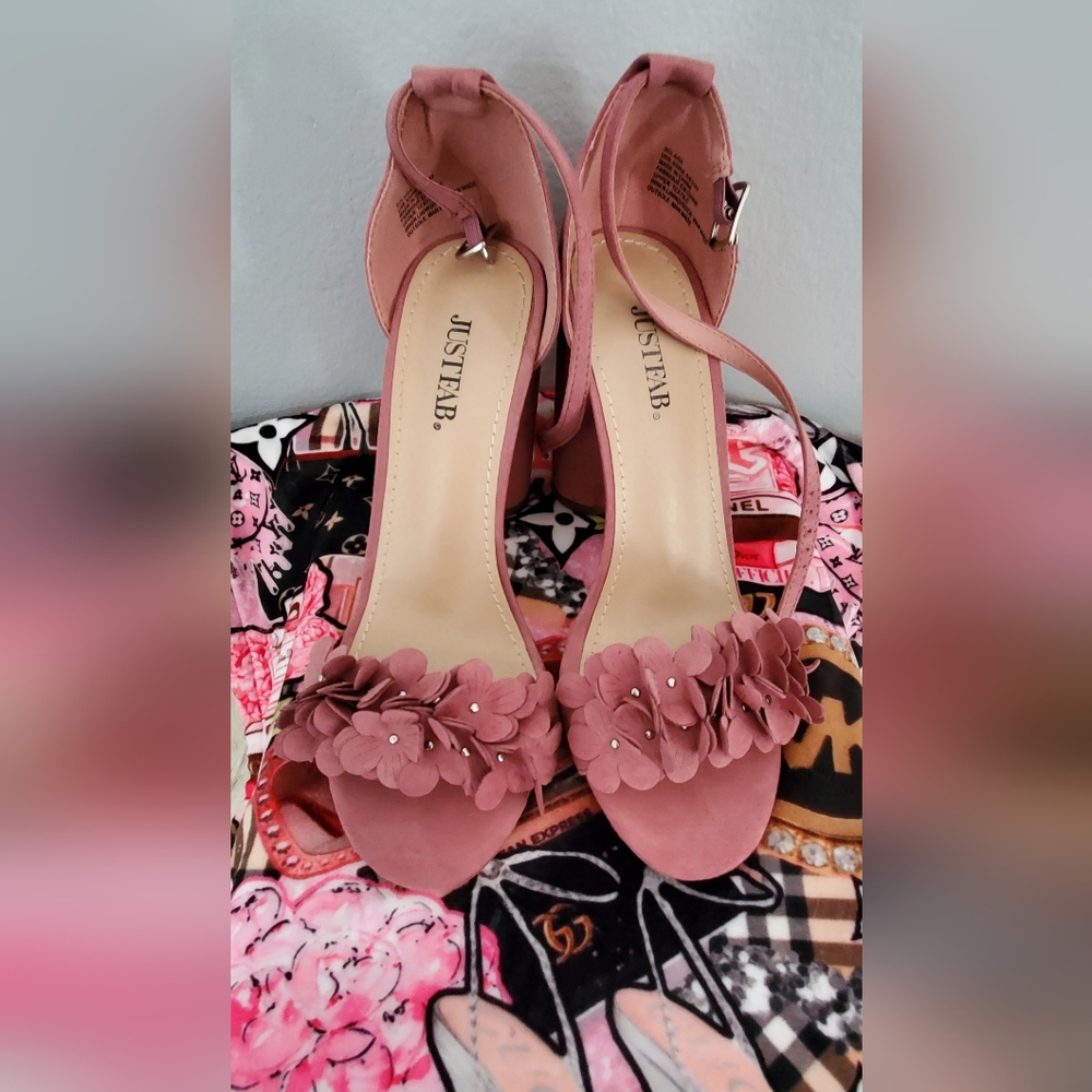 JustFab Womens High Heel Sandals